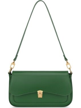 〽️ Women's Green Cute Hobo Mini Clutch Purses Zipper Small Crossbody Bag